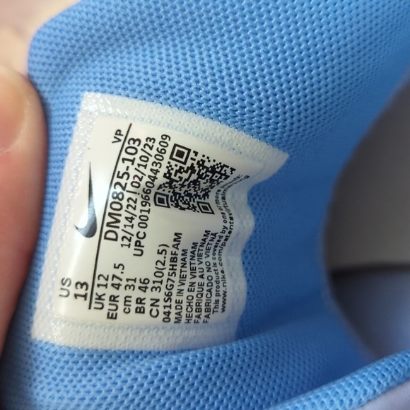 Men's Gianni's Immortality 2 coconut milk hot punch Nikes Size 13 NWT - Picture 6 of 8